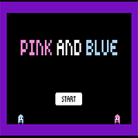 Pink and Blue